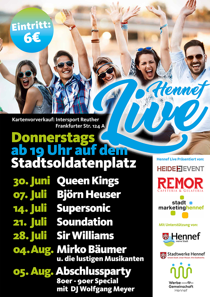 Hennef Live @ Stadtsoldatenplatz Hennef | Hennef (Sieg) | Nordrhein-Westfalen | Deutschland